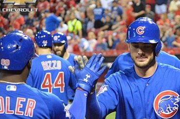 Kris Bryant voulait juste rentrer à la maison ce soir. #ChevyBaseball ...
