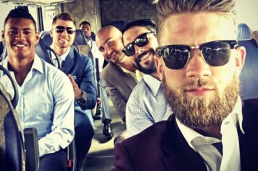 Quel homme d'équipe! Atlanta nous voilà pour la journée d'ouverture #Nationals ...
