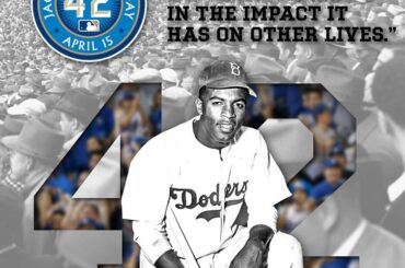 Demain, nous portons tous encore 42. # Jackie42 ...