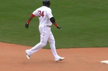 Célébrez, Big Papi. Vous l'avez mérité aujourd'hui. #marcher au large...