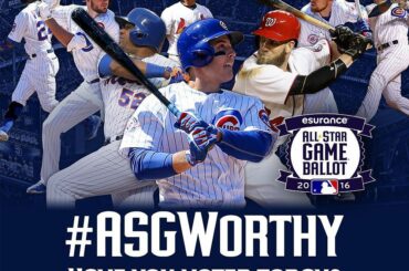 Première mise à jour du bulletin de vote de la NL:
1B Rizzo
2B Zobrist
SS Russell
3B Bryant
C Yadi
DE Bryce ...