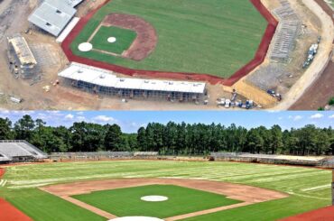 Nous sommes à moins d'un mois et le stade #MLBFortBragg est magnifique. ...