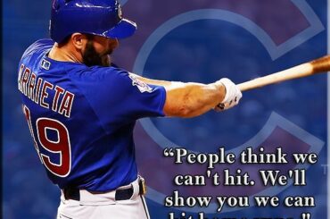 Jake Arrieta, au nom de son confrère #PitchersWhoRake ... ...