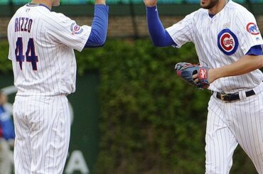 Dernière mise à jour du bulletin de vote NL @esurance #ASG:
1B Rizzo
2B Zobrist
SS Russell
3B Bryant ...