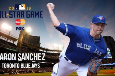 . @ BlueJays, le RHP Aaron Sanchez nommé sur la liste d'AL #ASG, remplaçant les Red Sox blessés ...