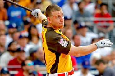 Le champion de l'année dernière travaille.
@tmobile #HRDerby ...
