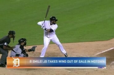 J.D. dit bonjour, au revoir.
Albert avec un autre #walkoff.
Joc a besoin de son gant ...