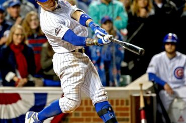 @ javy23baez donne aux @Cubs une avance de 8e manche avec un tir en solo.
#NLDS sur @ fs1 ...