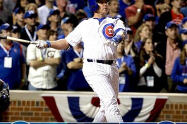 Tous les héros ne commencent pas la partie. Les @Cubs remportent le premier match #NLCS ....
