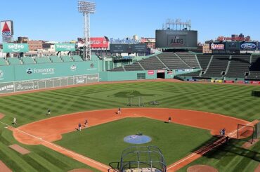 Fenway est tellement prêt pour l'action #ALDS ....
