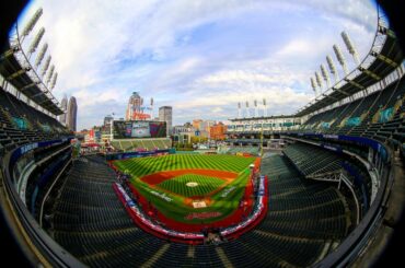 Progressive Field est silencieux - pour le moment - avant #WorldSeries # Game7 ....
