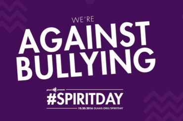 Lors de #SpiritDay, nous rejoignons fièrement @GLAAD pour prendre position contre le harcèlement des LGBTQ ....