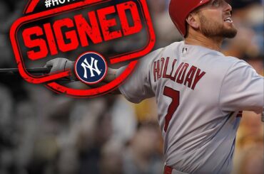 @Yankees signe le contrat INF / OF Matt Holliday pour un contrat d'un an. #HiverMeetings ...