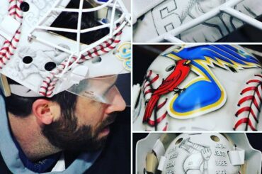 Ce masque est à peu près aussi cool qu’il devient. #WinterClassic (Via @ hutts40) ...