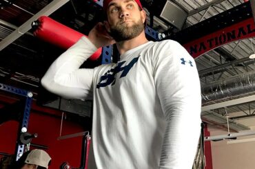 @ bharper3407 est prêt à travailler. #Entraînement de printemps...