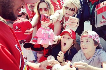 Le pouvoir d'un autographe! #Entraînement de printemps...