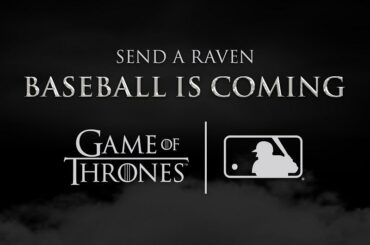 L'hiver arrive - cet été. MLB et @gameofthrones unissent leurs forces pour ...