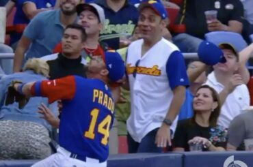Martín Prado a eu 5 coups sûrs et 3 points produits… et il l'a fait. # WBC2017 ...