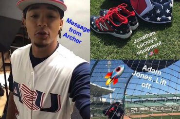 Nous nous retrouvons avec Team USA sur Snapchat de la MLB. Ajoutez «MLB» pour suivre! # WBC20 ...
