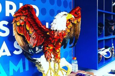La mascotte de l'équipe américaine?
Ce serait le EAGLE. # WBC2017
(Via: @wbcbaseball) ...