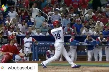 @ joeybats19 montre une pop sérieuse. # WBC2017 (via @wbcbaseball) ...