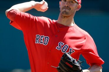 Le nom @RedSox, Rick Porcello, vainqueur de l'AL #CyYoung, est le starter #OpeningDay ...