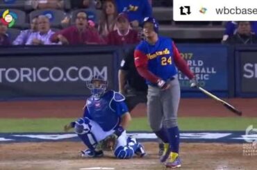 Miggy a choisi le moment idéal pour être Miggy. # WBC2017 (via @wbcbaseball) ...