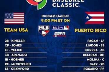 Équipe États-Unis vs Porto Rico. Quel pays repartira avec sa première base mondiale ...