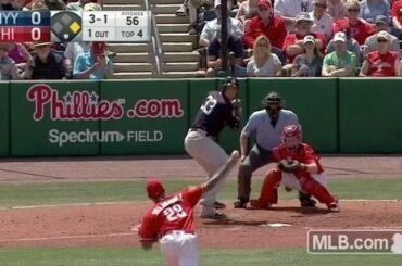 Donc, à propos du premier emploi chez @Yankees…

Greg Bird l'a compris. #Entraînement de printemps...