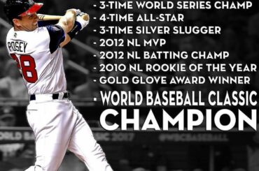 Le curriculum vitae de @ busterposey est fou… et il ne cesse de croître. # WBC2017 ...