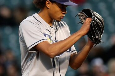 Verrouillé dans: @ chrisarcher22 est en onglet en tant que démarreur #Rays #OpeningDay ....