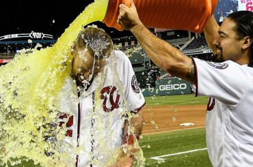 Un retour monumental. Complet avec un #walkoff ....