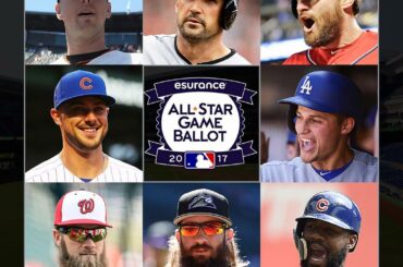 Deuxième mise à jour du bulletin de vote NL @esurance #ASG:
1B Zimmerman
2B Murphy
SS Seager
3B Brya ...