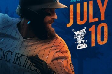 @chuck_nazty, l'escroc à barbes de @rockies, est prêt à lancer des dingers dans le ...
