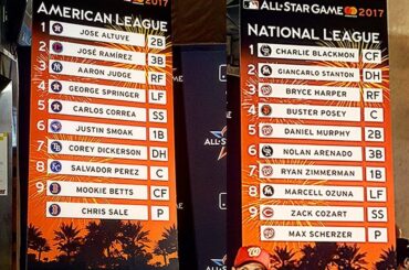 Vos alignements de départ AL et NL pour le #ASG ....