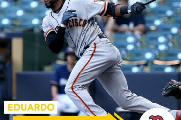 @redsox acquiert INF / OF Eduardo Nunez de @sfgiants pour les RHP Shaun Anderson, Gre ...