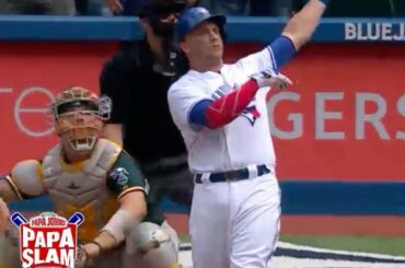 Terminez le balayage en 4 parties avec style! Après le match nul des Bluejays en 9ème, Steve Pearce ...