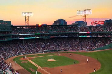 Rien de tel qu'un Boston #BaseballSky ....