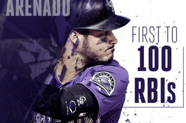 1️⃣0️⃣0️⃣ RBI. La production est Nolan Ar ...