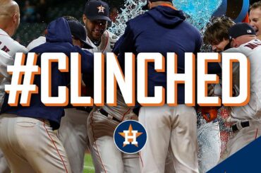 @astrosbaseball règne sur le Far West. Ils sont les champions d'AL West pour le premier ...
