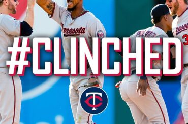 Les @Twins sont dans.
Ils ont #CLINCHED leur première place #postseason depuis 2010 avec ...