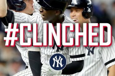Voici quelques nouvelles à propager: Les @Yankees sont partis pour le #ALDS!
#CLINCHED ...