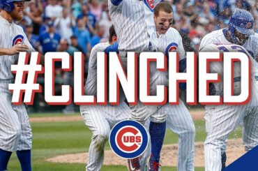 Les champions en titre sont de retour à la #postseason.
Les @Cubs ont #CLINCH ...