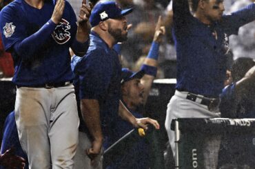 Ne dormez pas sur les champions. Les @Cubs sont actifs dans #NLDS ....