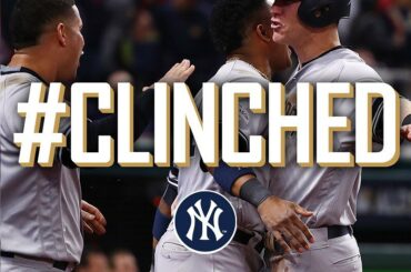 Daaamn, @Yankees. Ils se sont ralliés d’un trou 2-0 à #ALCS. #CLINCHED ...