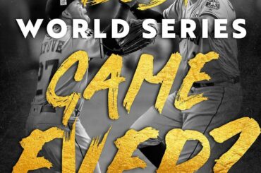 Bien ... #WorldSeries ...