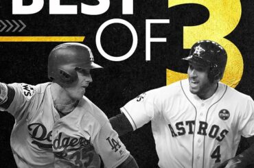 Série de trois jeux, avec la série #WorldSeries en ligne ......
