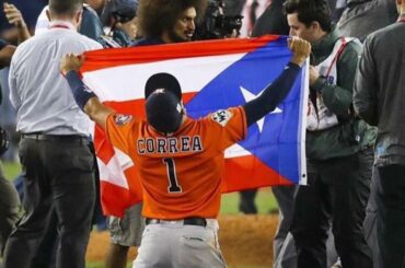 @teamcjcorrea dédie le championnat #WorldSeries à sa maison de Puerto Ric ...