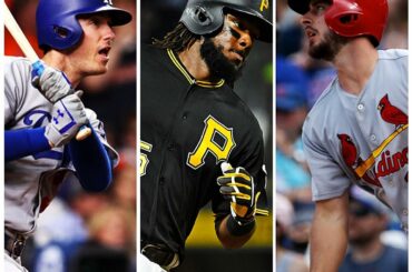 Vos finalistes du Prix NL BBWAA #ROY 2017: @cody_bellinger, Josh Bell, @ p.dejong ...