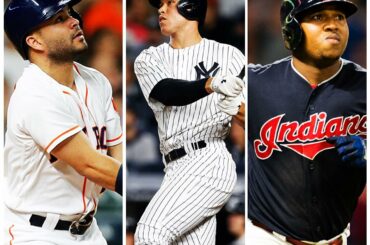 Vos finalistes du Prix AL BBWAA # MVP 2017: @ josealtuve27, @ thejudge44, @ramirez_jo ...